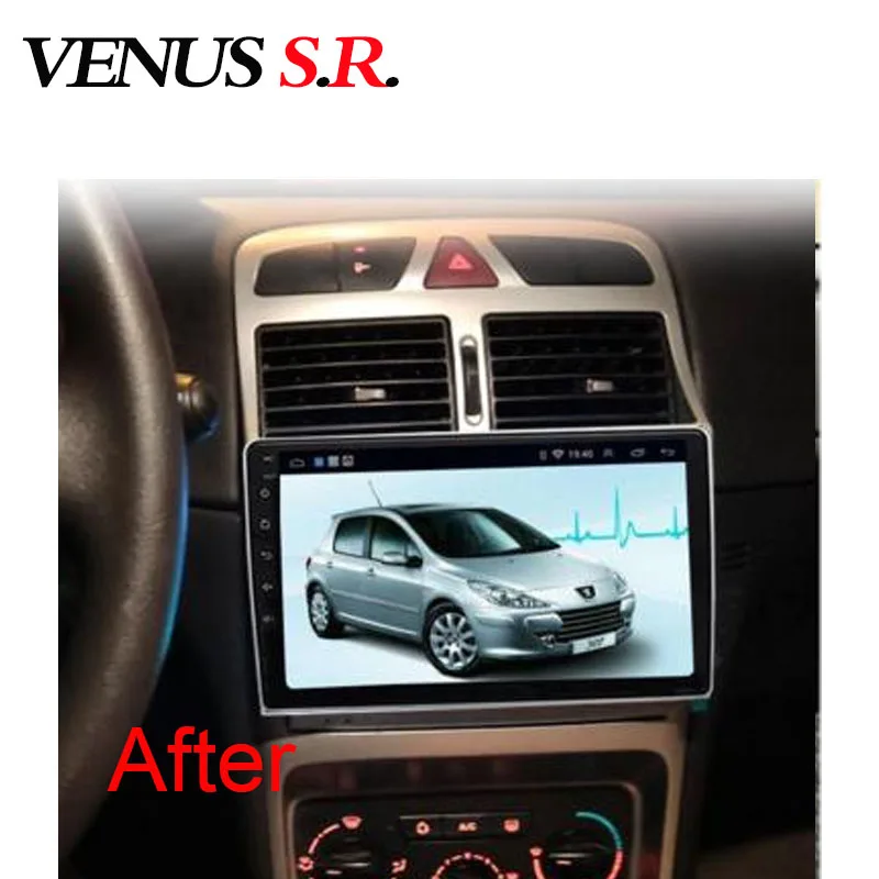 Clearance VenusSR Android 8.1 2.5D car dvd for peugeot 307 307cc 307sw 2002-2013 multimedia headunit GPS Radio stereo gps navigation 2