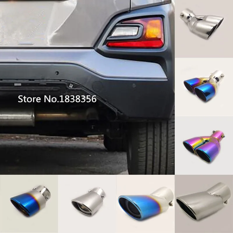 Car styling body muffler exterior end tail pipe outlet dedicate exhaust