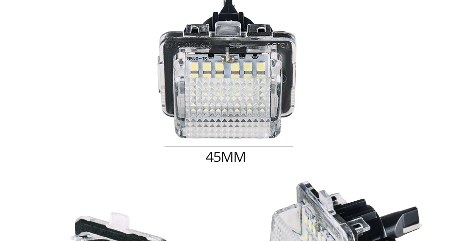 LED License Plate Light For Mercedes W204_05