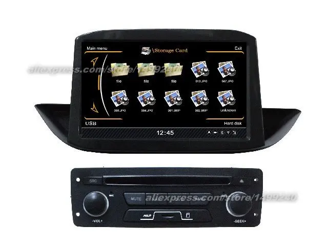 Для peugeot 308 2012~ 2013-Автомобильная gps навигационная система+ Радио ТВ DVD IPOD BT 3g wifi HD экран мультимедийная система