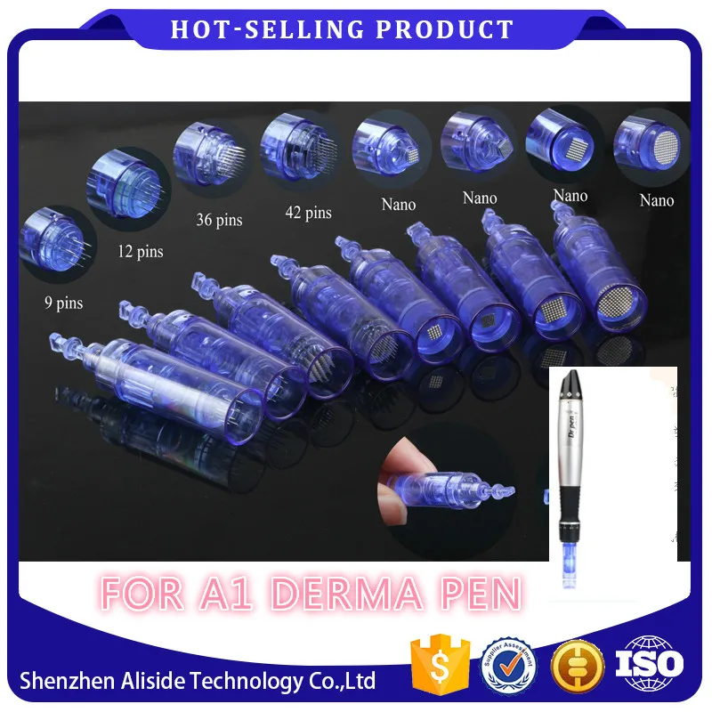 

100 Piece Electric Dr. Pen 12 Needles Bayonet Ultima A1 Cartridge For Auto Microneedle PenTattoo Needle Tip
