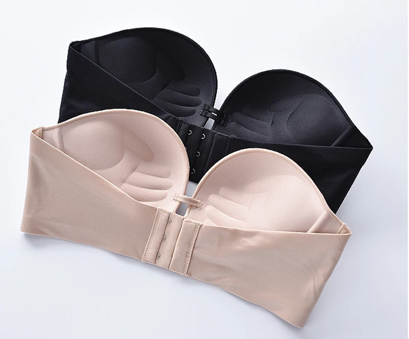 JasWell невидимый бюстгальтер без бретелек Bralette 1/2 стакана вечерние свадебные Для