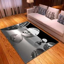 3D принт Сферический дракон Круглый ковер гостиная спальня большой ковер для детей мягкий ресторанный пол домашний декоративный ковер