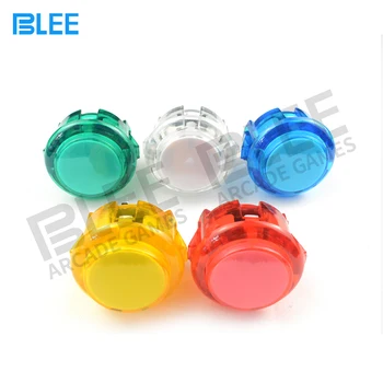 

High Quality 20pcs/lot Transparent Arcade Button 30mm Push Button Replace SANWA OBSF-30 OBSN-30 OBSC-30 JAMMA Factory Price