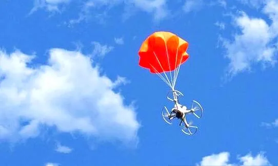 HUBSAN X4 Pro Quadcopter H109s Escape System Parachute Automatically Pop Up And DJI Phantom Parachute Suitable HUBSAN X4 Pro Quadcopter H109s Escape System Parachute Automatically Pop Up And DJI Phantom Parachute Suitable