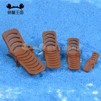

24pcs Model Train Railway Leisure Chair Bench Scenery 1:50 1:75 1:100 1:150 O OO HO Scale Sling Chairs