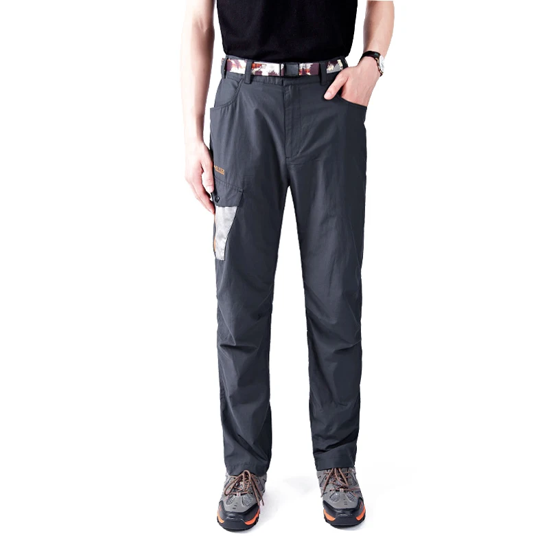 Summer Hiking Pants Men Outdoor Sports Quick Dry Anti UV Polyester