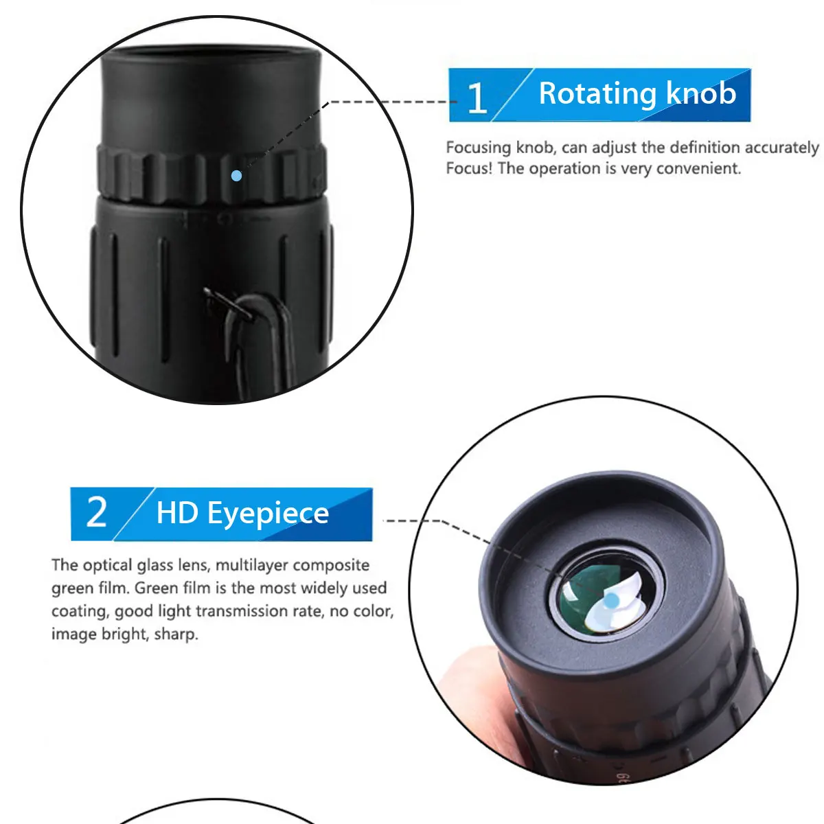 16x52 зум походный смартфон Монокуляр телескоп объектив камера HD прицел охота+ держатель телефона для iPhone 5 7 8 Plus X Для huawei