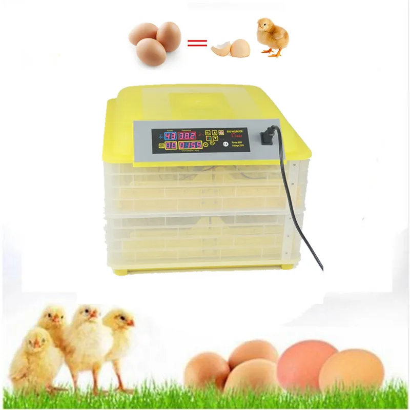 

96 eggs automatic poultry incubator machine home commercial use chicken incubator equipment tool