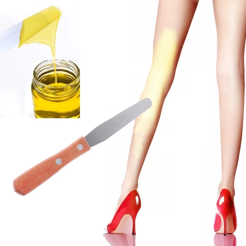 Stainless Steel Wax Waxing Body Epilator Hair Removal Stick Applicator Spatula Stainless Steel Wax Waxing Body Epilator Hair Removal Stick Applicator Spatula