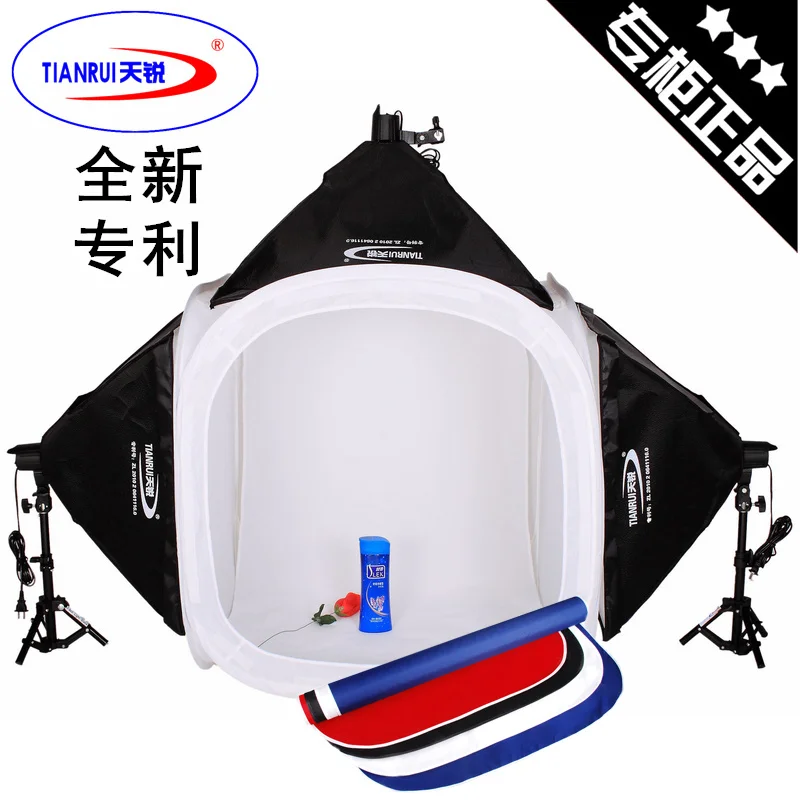 

mini photo studio studio lighting kit photographic equipment lambed 80cm softbox dome light softbox photography light set cd50