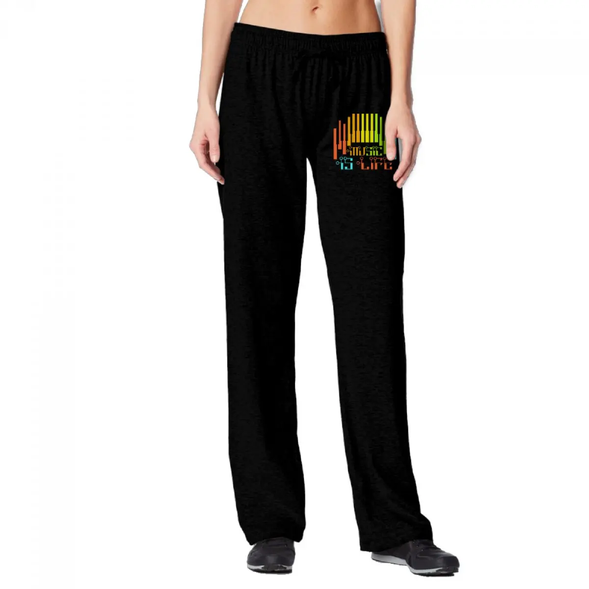 CHI Womens Basics Casual Pants Stripe Slacks Ladies Girls