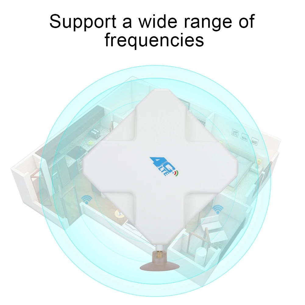 LTE4G маршрутизации антенна широкополосная антенна усилитель сигнала TS9 для 4G FDD-LTE мобильный BO3