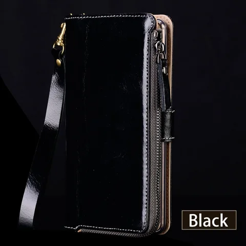 Leather case for Samsung Galaxy S21 S22 Ultra S20 S21 FE S9 S10 plus Note 20 10 a53 a71 a51 A52 Wallet Stand Holder Bag