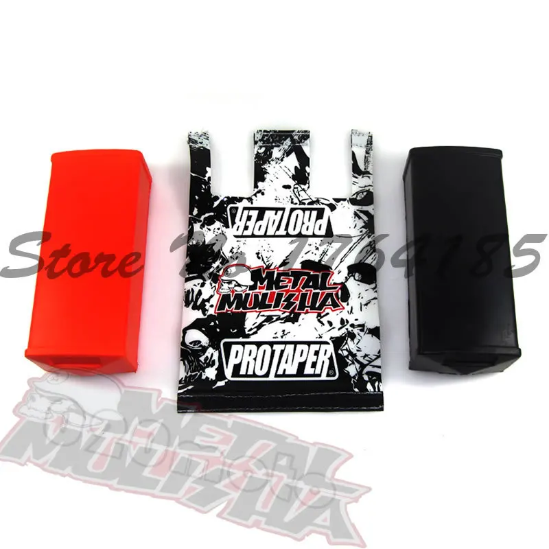 28mm Orange & Black Foam Handlebar pads for dirt bike handle barhandlebar padfoam