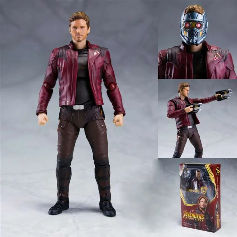 Avengers Infinity War Star Lord Action Figure Toys Movie Anime Figuras Brinquedos Dolls Kids Friends Cosplay Gift 15cm Avengers Infinity War Star Lord Action Figure Toys Movie Anime Figuras Brinquedos Dolls Kids Friends Cosplay Gift 15cm