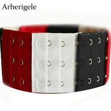 Arherigele, 5 шт., удлинитель для бюстгальтера, 3 ряда, 3 крючка, Женский удлинитель для бюстгальтера, регулируемое нижнее белье, застежка, ремень, женское нижнее белье, аксессуары