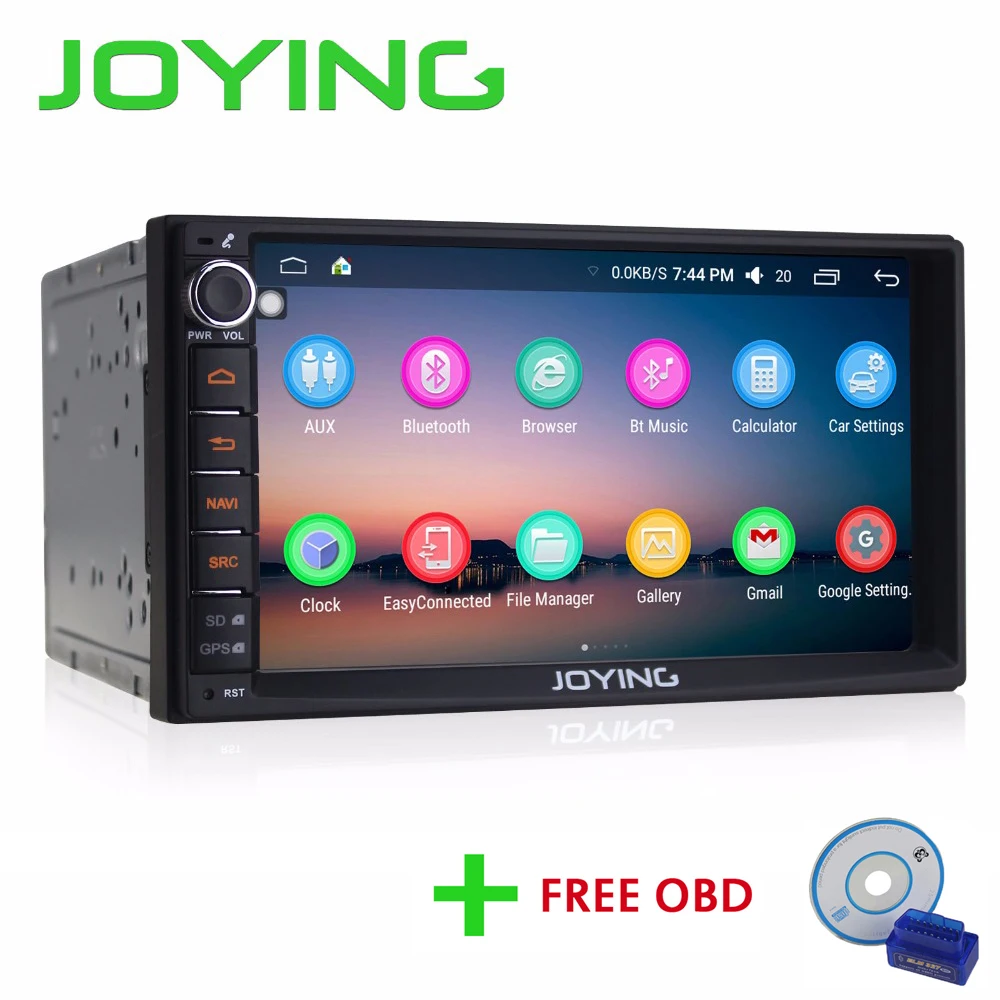 

JOYING 2 din Android 6.0 Car radio GPS Navigation 7" stereo coche with DVR Camera head unit DVD Player autoradio WiFi Bluetooth
