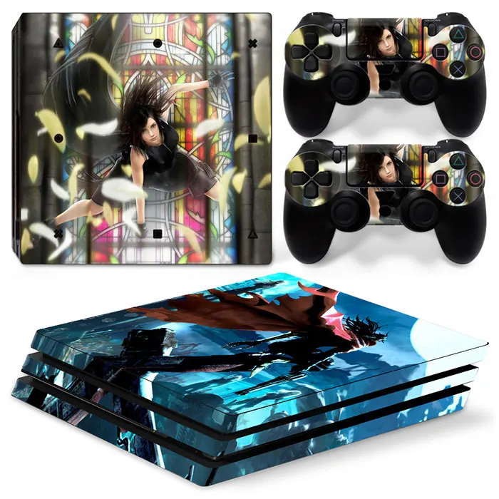 Final Fantasy виниловые покрытие кожи наклейки для PS4 Pro игры аксессуары - Цвет: TN-P4Pro-1190