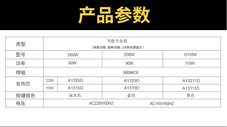 Новинка CXG 110 V/220 V EU/US D60W/D90W с функцией сна паяльник lcd цифровой с новой технологией нагревателя