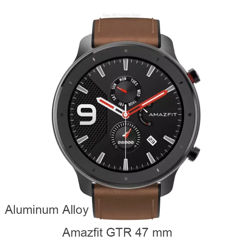 Оригинальные Смарт-часы Xiaomi Mijia Huami Amazfit GTR, спортивные, gps, водонепроницаемые, gps, для плавания, AMOLED экран, умные часы - Цвет: style 1