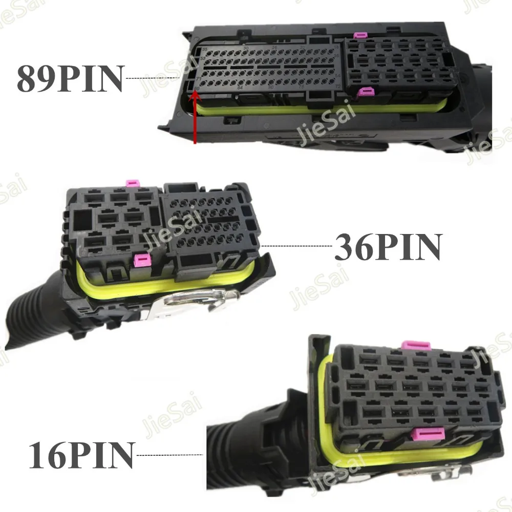 89Pin 36Pin 16Pin EDC7 Common Rail разъем ПК плата ECU розетка Автомобильная Форсунка Модуль Plug с