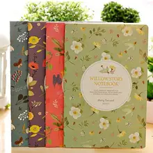 1 лот = 12 шт.! блокнот с цветами и птицами/мягкая копия. Книга/A5 студенческий блокнот/блокноты для письма/Офисные и Школьные принадлежности