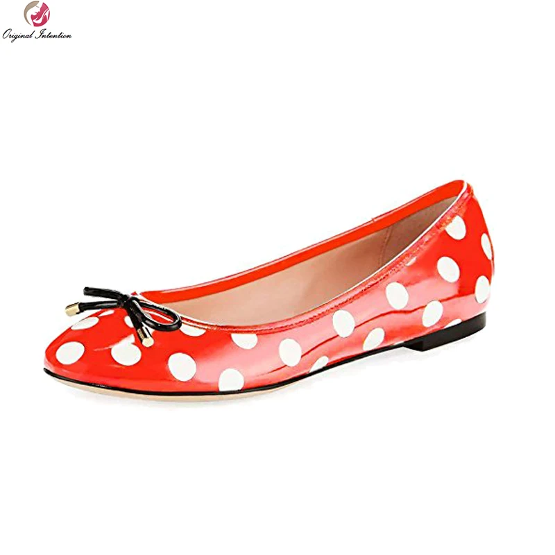 Buy Original Intention New Fashion Women Flats Polka