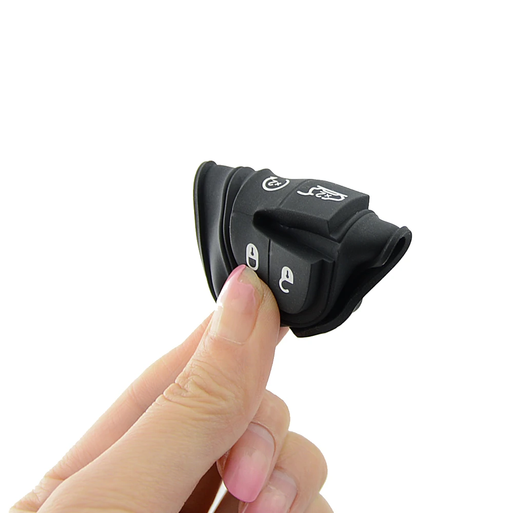OkeyTech автомобильный чехол для ключа Chrysler Dodge Journey Jeep Cherokee Grand Fob 4 + 1 5 кнопочный