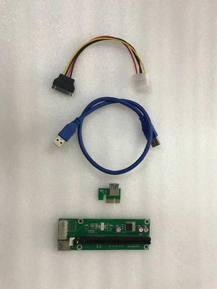 Удлинительный кабель ETH ZCASH MINER Кабель USB 3 0 PCI E 60 см для карт графического