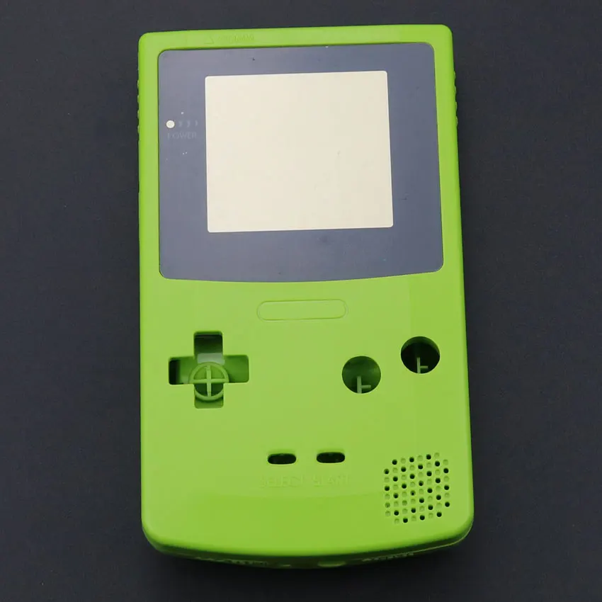 Юси Ограниченная серия корпус оболочка Крышка для nintendo для GameBoy цветная консоль GBC Чехол пакет - Цвет: Apple Green