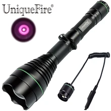 UniqueFire 1508 IR 940nm светодиодный фонарик 50 мм инфракрасная линза невидимый свет факел с двойным управлением пульт дистанционного давления крыса переключатель