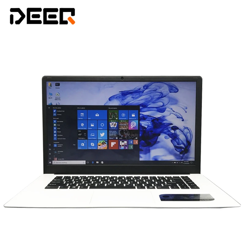 

DEEQ laptop notebook 6gb RAM 120GB SSD 15.6'' Windows10 Home English Version Intel Quad Core 1.40GHz bluetooth Camera HDMI