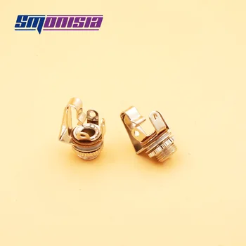 

Smonisia 500Pcs/lot 3.5mm Mono Audio Female Jack Socket Connector Chassis Panel Socket 1/8 Inches Audio Jacks