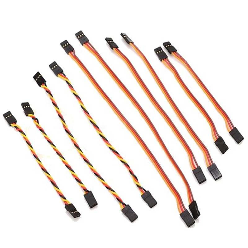 

22AWG 60 Core 20cm Male to Male JR Plug Servo Extension Wire Cable
