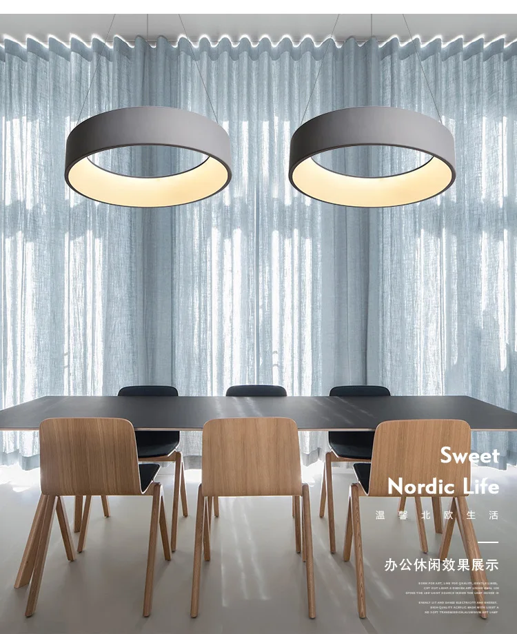 2018 New Nordic творческий ресторан подвесной светильник Искусство Macarons Дизайнер подвесной светильник Исследование светильник для кафе