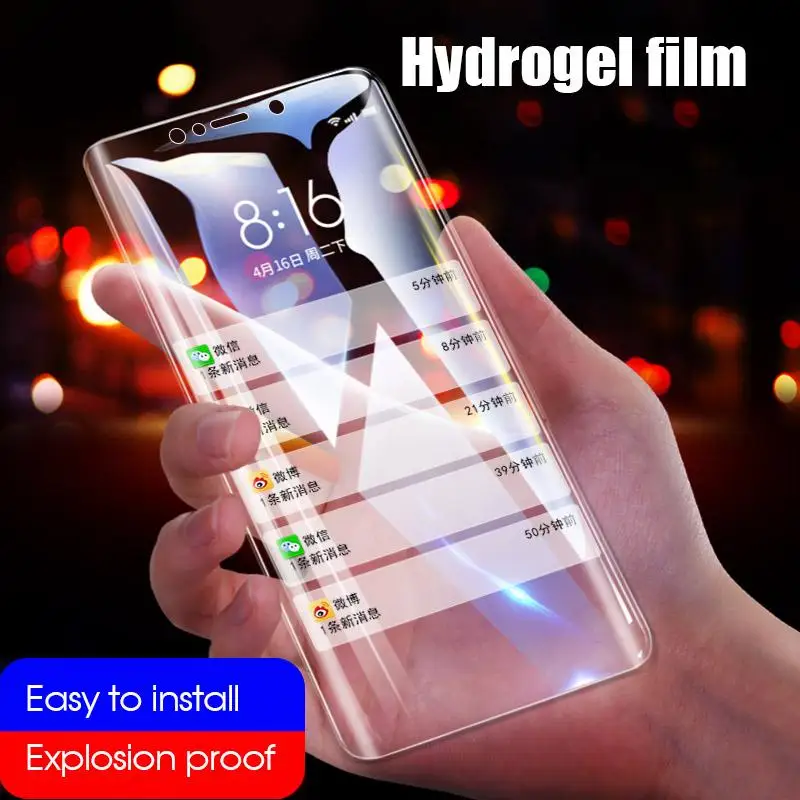 

KISSCASE 10D Full Cover Hydrogel Film For Huawei P30 Pro P10 P20 Mate 10 20 Lite Screen Protector For Huawei Honor 8X Soft Glass