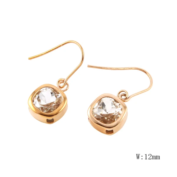 

GC-128 2019 Fashion earrings Retro geometric earrings delicate women golden silver earrings gift
