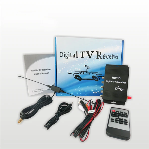 USA Car Digital TV Receiver Tuner Car ATSC Set Top Box for Car dvd  player or LCD monitor