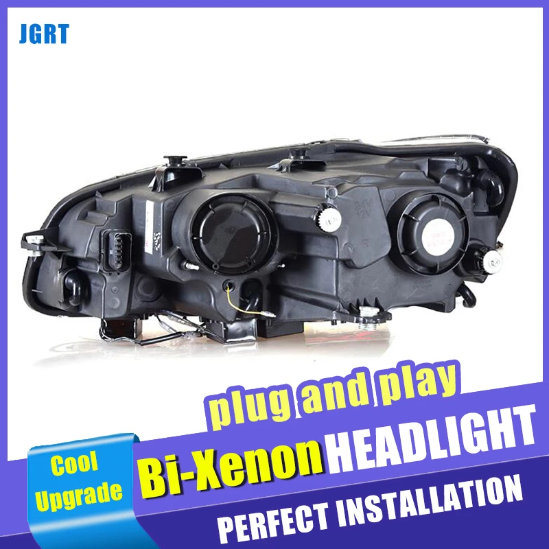 Дизайн для Volkswagen Passat head лампы 2012- bi-xenon объектив HID комплект фары, автомобильные аксессуары изменить до головной свет