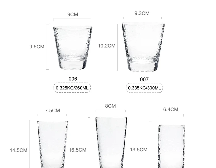 Японская утолщенная стеклянная чашка для воды кофейные кружки термостойкие виски вино водка молоко пиво сок чашки для дома для отеля для бара поставщик