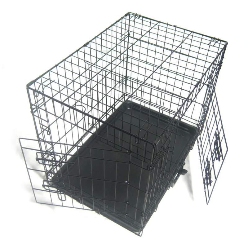 24-Pet-Kennel-Cat-Dog-Folding-Steel-Crate-Animal-Playpen-Wire-Metal_1_800x800
