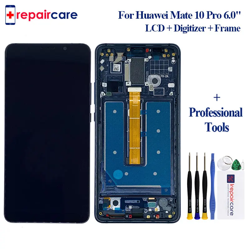 100% Оригинальный OLED ЖК-дисплей для Huawei mate 10 Pro 6 0 дюймов 2160*1080 сенсорный экран