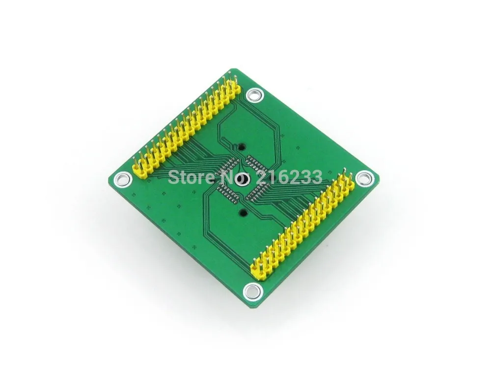 QFN 64B 0.5 01 QFN64 MLF64 Enplas IC тестовая розетка программирующий Адаптер 0 5 мм Шаг с PCB