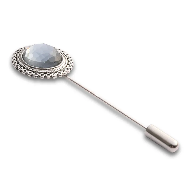 الشمس تصميم الزفاف بروشيه موهير خمر وشاح إسلامي عمامة دبوس الحجاب دعوى طوق مشبك للقبعة النساء اللباس مقاطع عصا مجوهرات