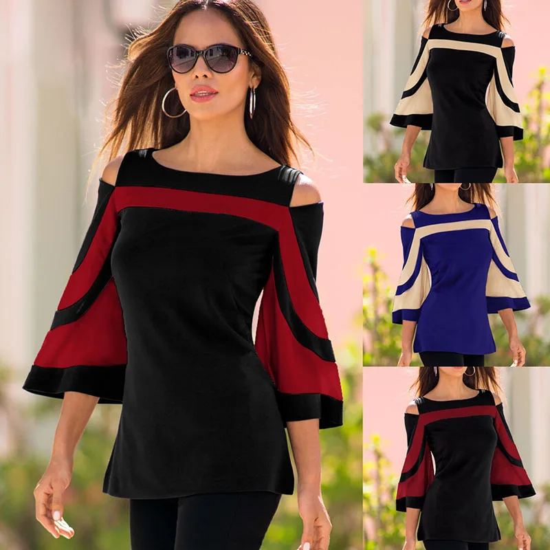 Sexy Fashion T-shirts 2019 off Shoulder Tops Stripes Shirts Harajuku Geek Streetwear Skirt Korean Style Clothes Korean Style Sexy Fashion T-shirts 2019 off Shoulder Tops Stripes Shirts Harajuku Geek Streetwear Skirt Korean Style Clothes Korean Style