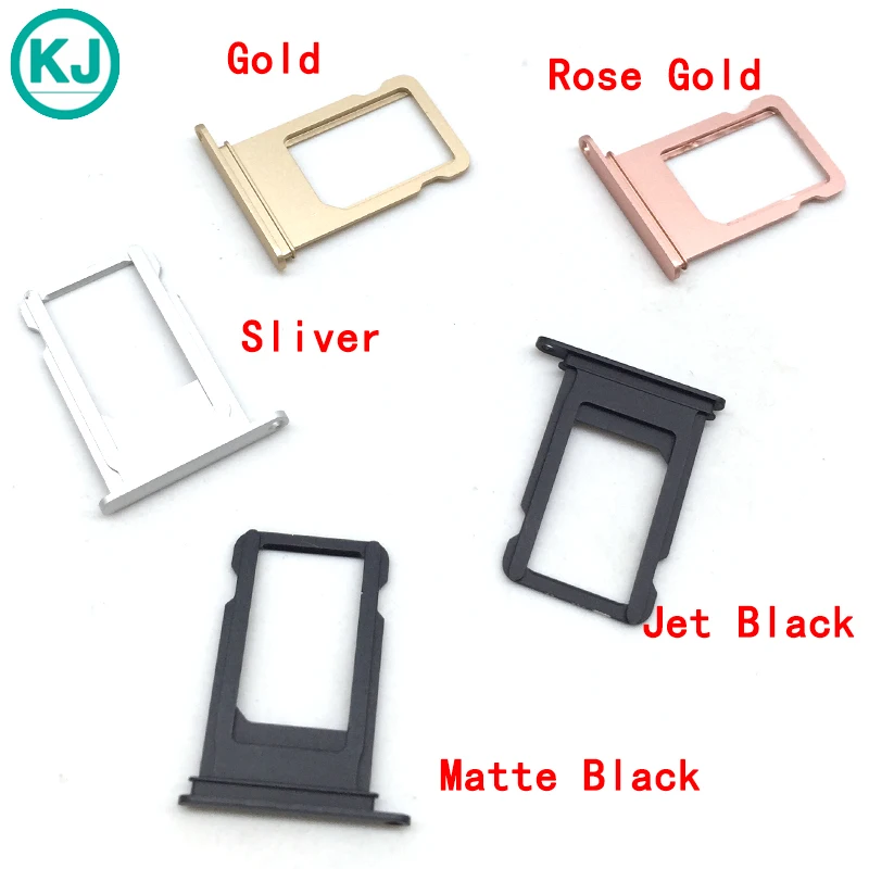 10pcs New 7 Plus Sim Card Tray Slot Holder For IPhone 7 7G 7Plus 7p sim