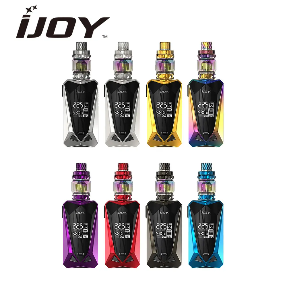 Новый оригинальный мини-комплект 225 Вт IJOY Diamond с 4 мл/2 мл алмазным детским баком и
