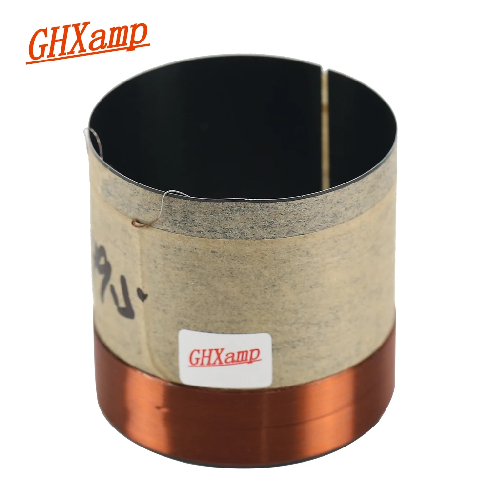 Ghxamp 495 Core 8Ohm Bass Voice Coil Round Copper Two Layers Aluminum For 8 10 Inch Woofer Speaker Accessories 2Pcs huismerk kopen in de aanbieding Ghxamp 495 Core 8Ohm Bass Voice Coil Round Copper Two Layers Aluminum For 8 10 Inch Woofer Speaker Accessories 2Pcs huismerk kopen in de aanbieding