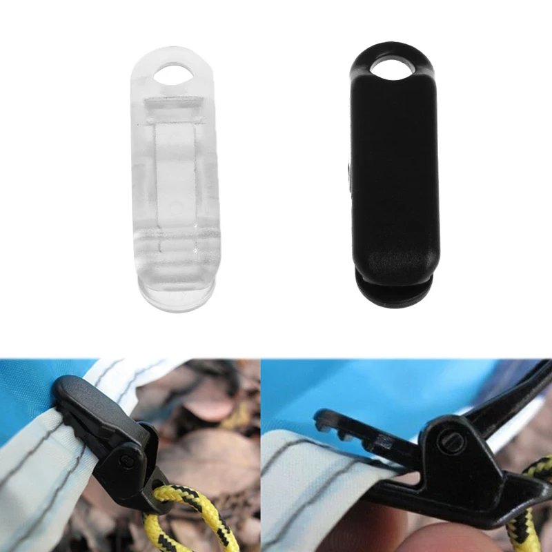 

Tent Accessories 1Pc Outdoor Camping Hiking Tent Pull Point Clip Hook Buckle Crocodile Clip New